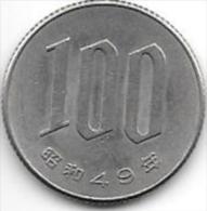 *japan 100 Yen  49  = 1974 Km 82   Xf+ - Japon