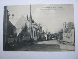 LASSIGNY     , Carte Postale Militaire, 2 Scans - Lassigny