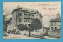 CPA LABOUCHE 117 Hôtel MONTAUT Et Hostellerie De La Barbacane Du Château FOIX 09 - Foix