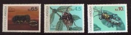ANGOLA Insectes Yvert 671/73 Surchargé UNITA. Neuf Sans Charniere. Emis En 1982. ** - Andere & Zonder Classificatie