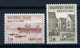 1974 - GROENLANDIA - GREENLAND - GRONLAND - Catg Mi. 88/89 - MNH - (T/AE27022015....) - Ongebruikt