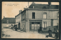 NEUVY LE ROI - Le Carrefour (avec Café Du Bon Coin ) - Neuvy-le-Roi