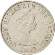 Monnaie, Jersey, Elizabeth II, 5 Pence, 1985, SUP, Copper-nickel, KM:56.1 - Jersey