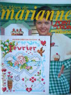 LOISIRS CREATIFS - REVUE LES IDEES DE MARIANNE N° 26 - Février 1997 - Tricot, Couture, Patchwork, Broderie - Casa & Decorazione