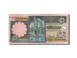 Billet, Libya, 1/4 Dinar, Undated (ca1991), Undated, KM:57b, NEUF - Libië