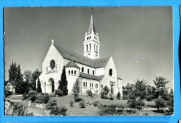 W041, Romanshorn, Katholische Kirche, Trace De Colle Au Dos, Circulée 1965 - Romanshorn