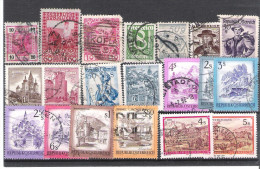 AUTRICHE: Lot De 20 TP  1904....1983  Série Courantes,costumes Régionaux,paysages Abbayes Etc.. - Sammlungen