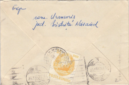 32710- SOCIALIST REPUBLIC COAT OF ARMS, STAMPS ON COVER, 1968, ROMANIA - Briefe U. Dokumente