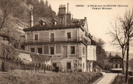 CPA - ISLE-sur-le-DOUBS(25) - Aspect Du Chalet Meiner Dans Les Années 20 - Isle Sur Le Doubs
