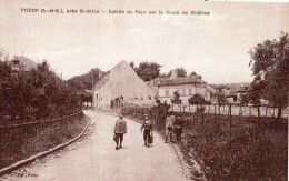 PISCOP PRES SAINT-BRICE-SOUS-FORET ENTREE DU PAYS PAR LA ROUTE DE SAINT-BRICE ENFANTS - Pontcelles