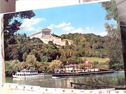 GERMANY ALLEMAGNE  Walhalla B. Regensburg V. Konig Ludwig I NAVE SHIP BATEAU HATEG   N1975  FC6096 - Regensburg