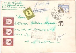 CARTA CIRCULADA EM PORTUGAL - Covers & Documents