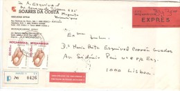CARTA CIRCULADA DE MOÇAMBIQUE PARA PORTUGAL - Cartas & Documentos