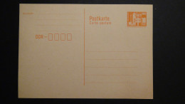 Germany - DDR - 1986 - MI: P 87 I**MNH - Postal Stationary - Look Scan - Postcards - Mint