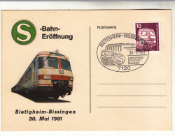 S-Bahn Eröffnung, Bietigheim Bissingen, 1981 - Sonstige & Ohne Zuordnung