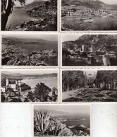 7 Mini Cartes - Roquebrune, Cap St-Martin, Palais, Port, Casino, Principauté, Turbie Et Château Mapoule - Sammlungen & Lose