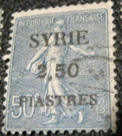 Syria 1924 Sower Overprint 2.50p - Used - Oblitérés