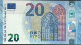 € 20  ITALIA SA S013 G6  DRAGHI  UNC - 20 Euro