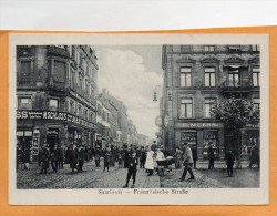 Saarlouis Franzosische Strasse 1920 Postcard - Kreis Saarlouis