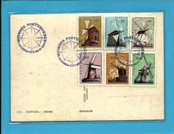 COIMBRA - MOINHOS PORTUGUESES - WINDMILLS - 24.02.1971 - PORTUGAL - CARTE MAXIMUM - MAXICARD - Tarjetas – Máximo