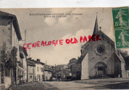 87 - MEZIERES SUR ISSOIRE - MEZIERE - PLACE DE L' EGLISE - Meziere Sur Issoire