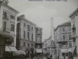 CPA Italie Italia  Alessandria Piazzetta Della Lega - Alessandria