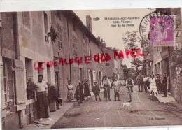 87 - MEZIERES SUR ISSOIRE - MEZIERE - RUE DE LA POSTE - EDITEUR DESROSIER  1934 - Meziere Sur Issoire