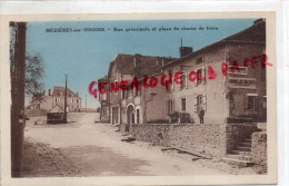 87 - MEZIERES SUR ISSOIRE - MEZIERE - RUE PRINCIPALE ET PLACE CHAMP DE FOIRE- EDITEUR ROY - Meziere Sur Issoire