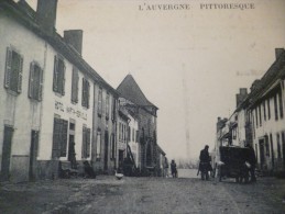 CPA Puy De Dôme Herment La Grande Rue - Autres & Non Classés