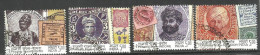 INDIA, 2010, FIRST DAY CANCELLED, Indian Princely States Postage Stamps,, Set 4 V, Complete. - Usati