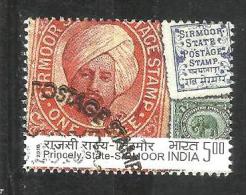 INDIA, 2010, FINE USED,  Indian Princely States  Stamp, Sirmoor State, 1v. - Used Stamps