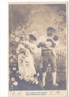 25431 Enfant Epoux Amoureux Couple Choux Jardin Rose Fillette -AS Paris -5 Fille Garcon Bonheur Maison - Verzamelingen & Reeksen