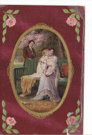 25432 - Quatre Cpa -enfant Epoux Amoureux Couple Directoir Roses -série937 En Relief ! état ! - Collections, Lots & Séries