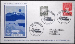 Greenland  Special Cancel Cover 1967  Scout - Expedition  SDR. Strømfjord      ( Lot  5972 ) - Brieven En Documenten