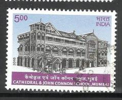 INDIA, 2010, FINE USED,  Cathedral & John Connon School, 1 V - Gebraucht