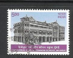 INDIA, 2010, FINE USED,  Cathedral & John Connon School, 1 V - Oblitérés