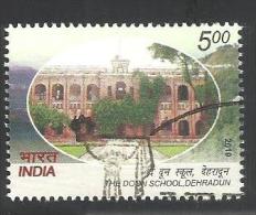 INDIA, 2010, FINE USED,  Doon School, Dehradun, Education, 1 V - Gebruikt