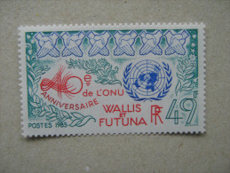 WALLIS ET FUTUNA    P 332 * *   O N U - Neufs