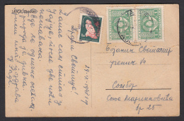 YUGOSLAVIA - Stationery Sent From Jajce To Sombor, Year 1948 - Charity Stamps First Aid - PORTO - Sonstige & Ohne Zuordnung
