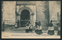 NEUVY LE ROI - Fêtes De Jeanne D´Arc, 17 Octobre 1909 - Sortie De La Messe - Neuvy-le-Roi