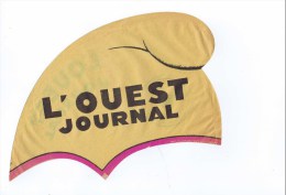 CAGOULE EN PAPIER L OUEST JOURNAL - Casquettes & Bobs