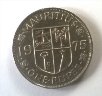 Monnaies - Maurice - 1 Rupee 1975 - Superbe - - Mauricio