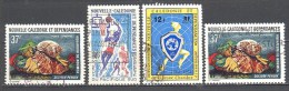 Nouvelle Caledonie: Lot 4 Valeurs; A PROFITER; PETIT PRIX!!! - Used Stamps