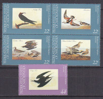 PGL CV005 - MICRONESIA Yv N°29/32 + AERIENNE ** ANIMAUX ANIMALS - Albatrosse & Sturmvögel