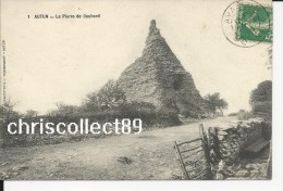 Carte Postale   : Autun  - La Pierre De Couhard - Autun