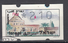 Israel 1994 Mi Nr 13 ATM Automaat Waarde: 2.10  Nazareth  Gebruikt - Affrancature Meccaniche/Frama