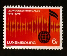 LUXEMBOURG Musiques Jeunesse Musicales Yvert N° 882** MNH - Music