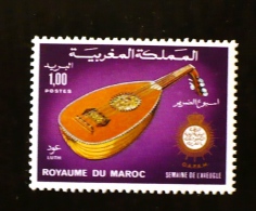 MAROC Musique. Instrument De Musique Yvert N° 734 ** MNH - Music