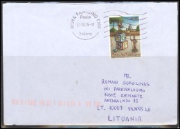 VATICAN Postal History Brief Envelope VA 002 EUROPE Music Old Toys - Lettres & Documents