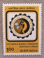 INDE MINERAUX , MINES (Yvert N° 822)  ** MNH, Neuf Sans Charniere - Minéraux